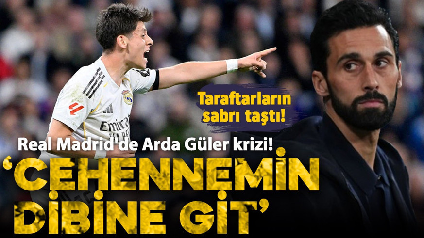 Real Madrid'de Arda Güler krizi! Taraftarların sabrı taştı: "Cehennemin dibine git"