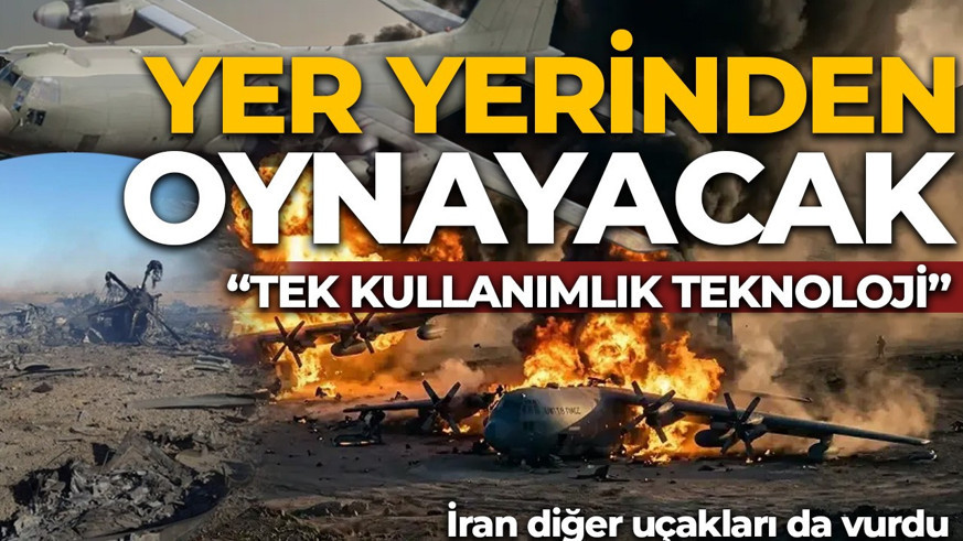 Yer yerinden oynayacak! İran diğer uçakları da vurdu: Tek kullanımlık teknoloji