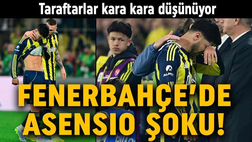 Fenerbahçe’de şok sakatlık! Yıldız futbolcu derbiye devam edemedi