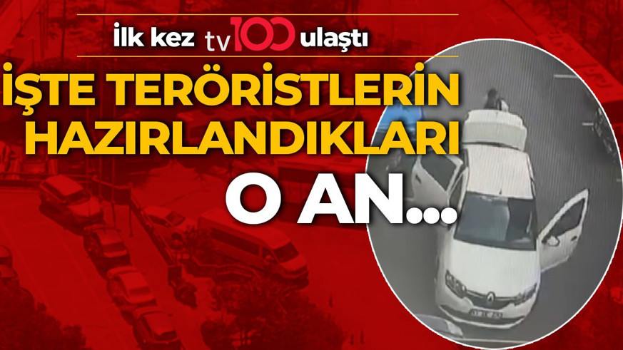 İlk kez tv100 ulaştı! İstanbul'daki silahlı saldırıda teröristlerin yeni görüntüleri ortaya çıktı