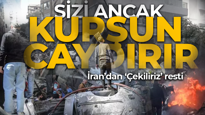 İsrail'in Lübnan katliamına İran'dan yanıt geldi: Onları sadece kurşun caydırır! Saldırılar sürerse çekiliriz