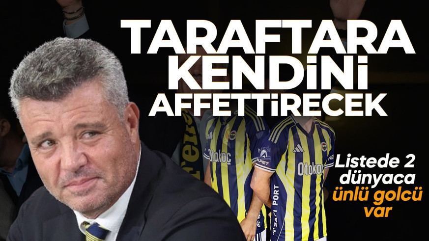 Fenerbahçe'de Saran kendini affettirecek! Forvete dünya yıldızı 2 golcü