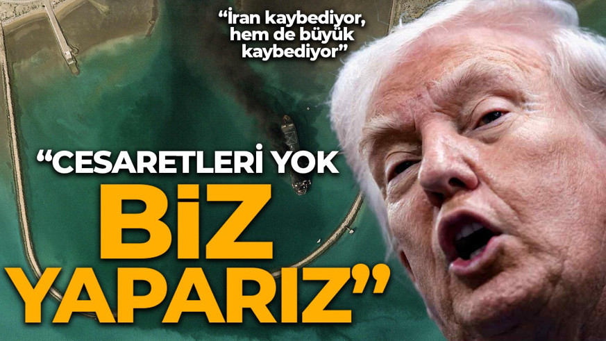 ABD Başkanı Trump'tan flaş açıklama: Hürmüz Boğazı’nı temizlemeye başlıyoruz