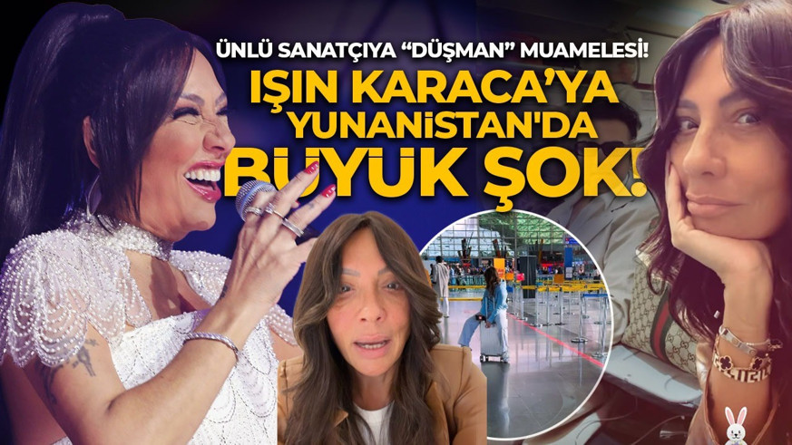 Işın Karaca'ya Yunanistan'da büyük şok! "Milli bir meseleymiş" dedi, deport edildiğini duyurdu