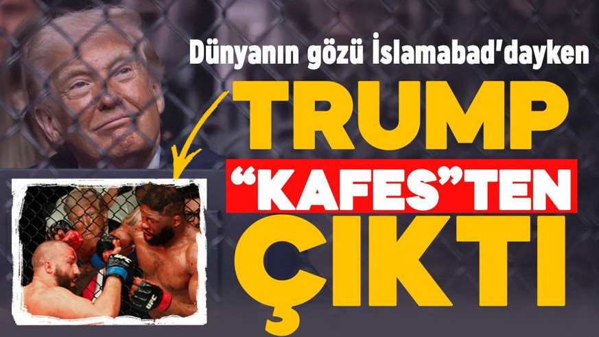 Dünya İslamabad’a kilitlendi! Trump ise kafes dövüşünden çıktı