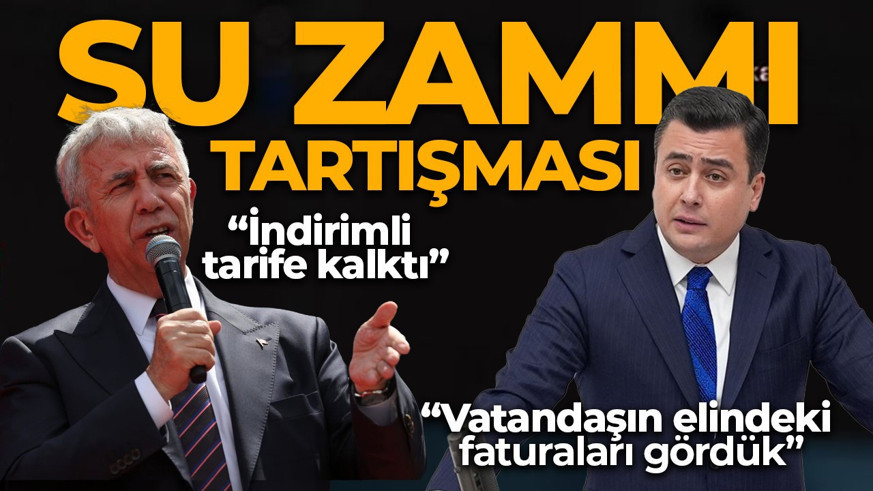Ankara'da su zammı tartışması büyüyor! AK Parti 'zamlar iptal' dedi, CHP yanıt verdi: İndirimli tarife kalktı
