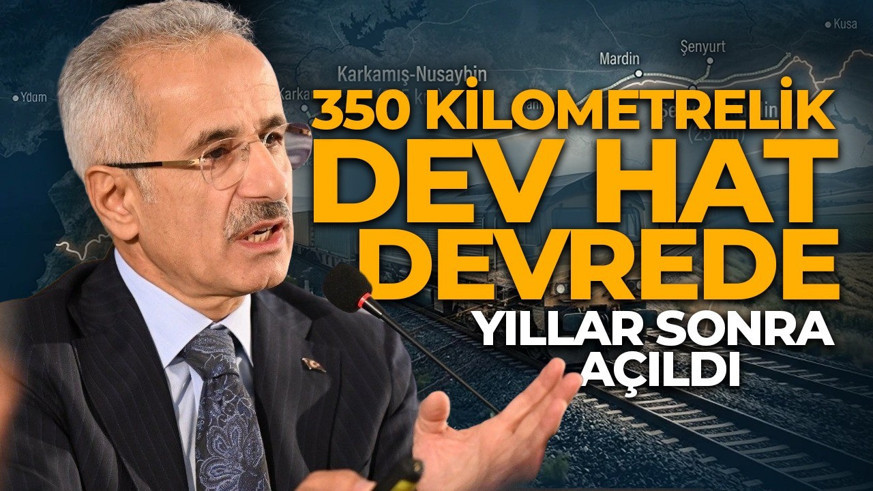 Yıllar sonra açıldı: Abdulkadir Uraloğlu açıkladı: 350 kilometrelik dev hat yeniden devrede