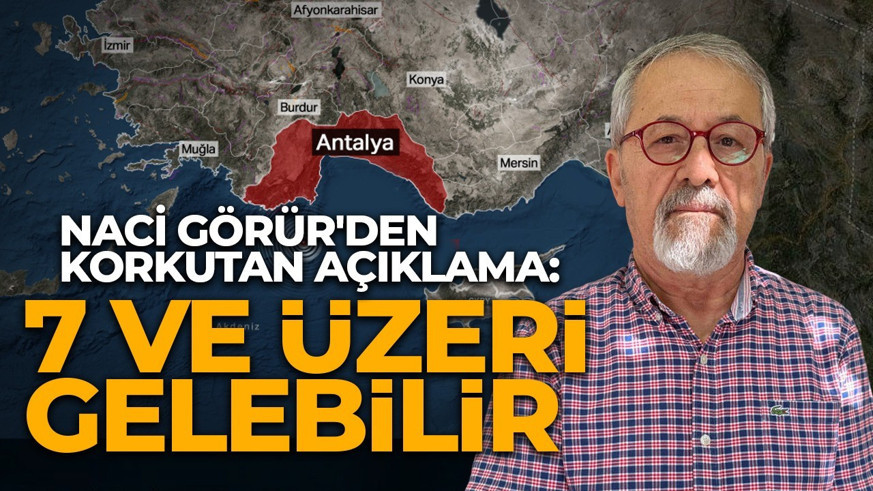 Antalya'daki depremler sonrası korkutan uyarı: Daha büyük deprem üretebilir