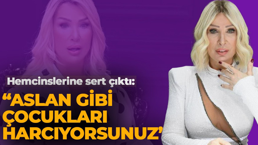 Seda Sayan'dan hemcinslerine olay çıkış: Aslan gibi çocukları harcıyorsunuz!