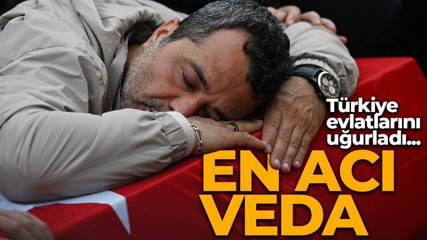 Kahramanmaraş'ta en acı veda! Türkiye Alya öğretmenini ve evlatlarını son yolculuğuna uğurladı