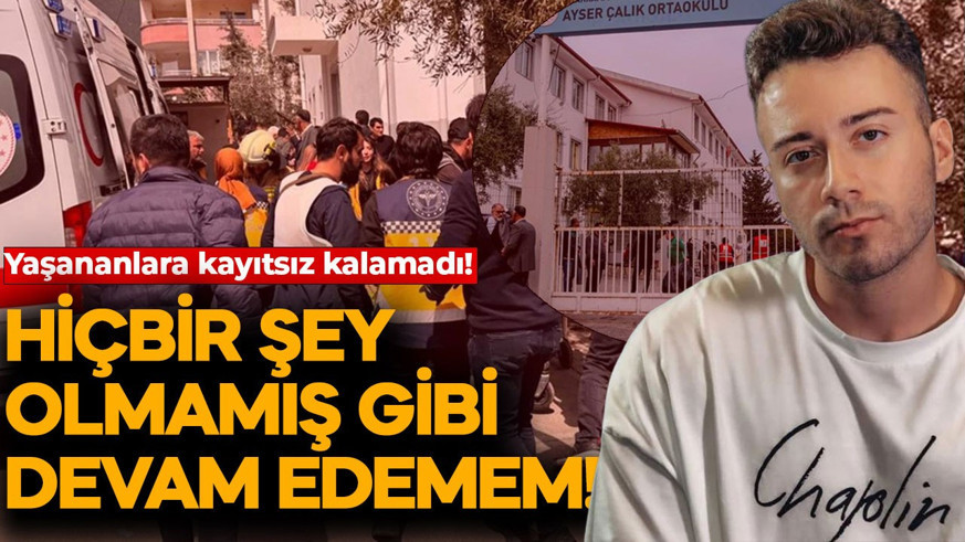 YouTuber Enes Batur'dan dikkat çeken paylaşım: "Hiçbir şey olmamış gibi devam edemem" diyerek duyurdu