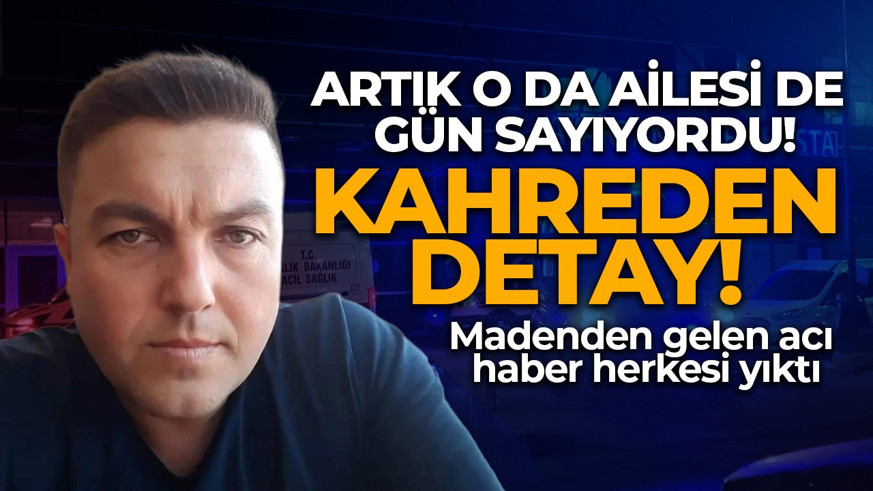 Emekliliğine 1 ay kalmıştı... Maden ocağında elektrik akımına kapılan işçi hayatını kaybetti