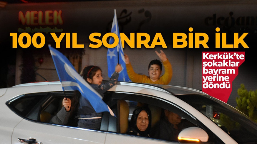 100 yıl sonra bir ilk! Kerkük'te tarihi dönem! Valilik Türkmenlere geçti! Sokaklar bayram yerine döndü