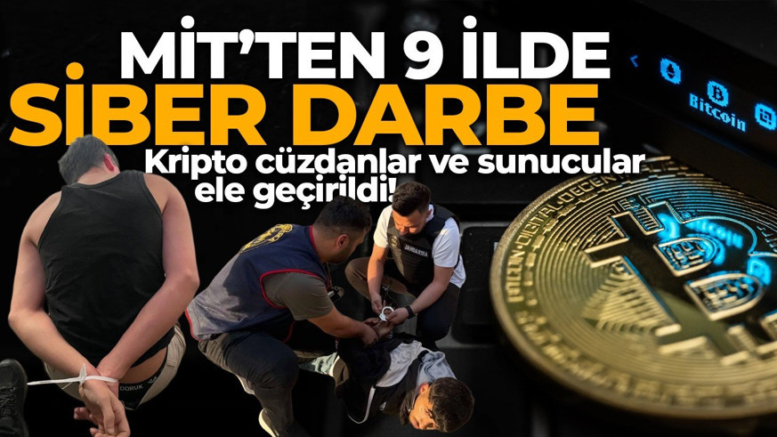 MİT’ten 9 ilde operasyon! Veri ticareti yapan şebekeye darbe! 12 kişi gözaltına alındı