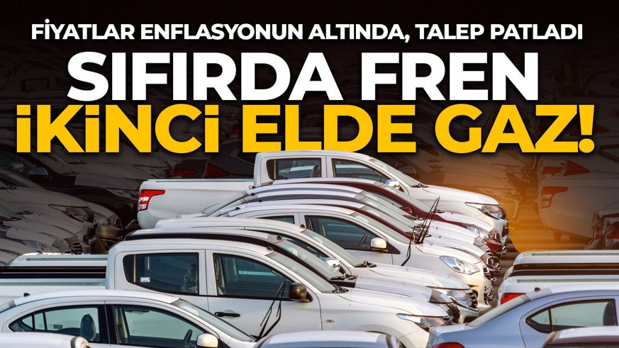 Otomotivde yön değişti! Sıfırda bekleme, ikinci elde hareketlilik