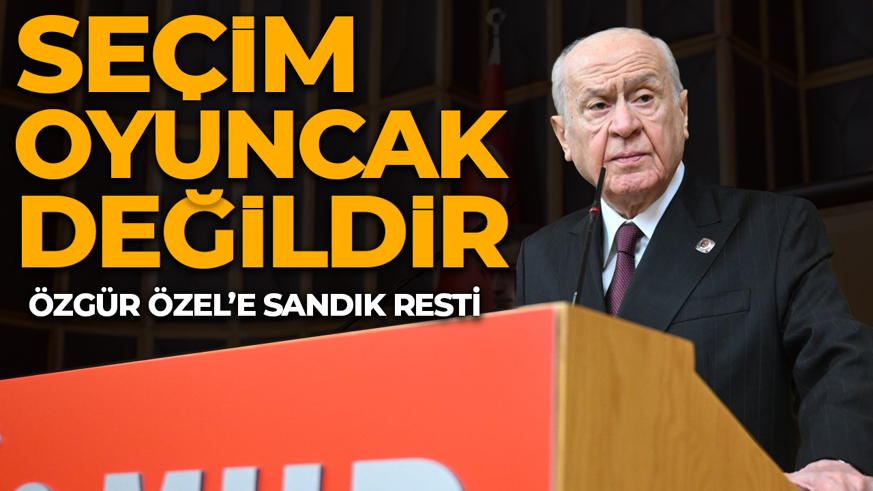 Devlet Bahçeli'den CHP'ye ara seçim tepkisi: Sandığın ne zaman konuşacağı bellidir