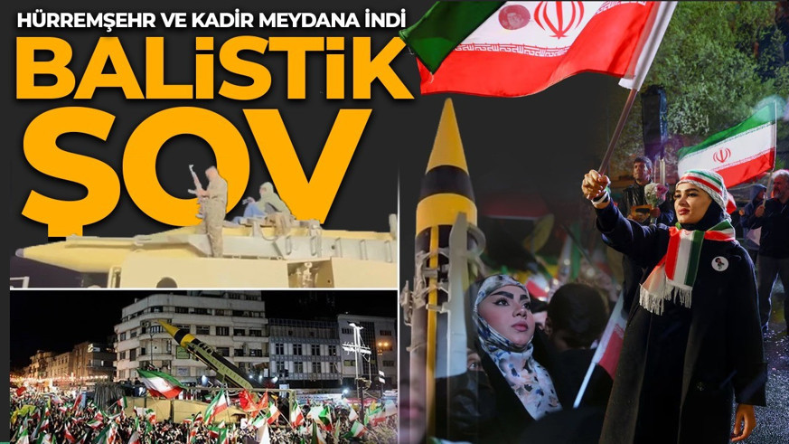 Ateşkes var, kriz bitmedi! Tahran'da gövde gösterisi! Hürremşehr ve Kadir meydana indi