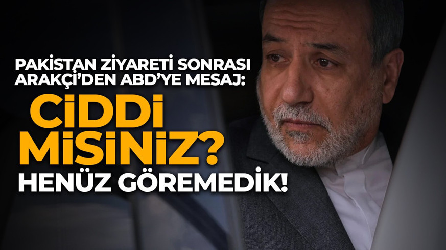 İran’dan ABD’ye ağır suçlama: “Diplomaside gerçekten ciddi misiniz? Henüz göremedik!