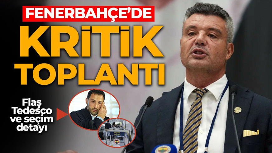 Fenerbahçe'de kritik toplantı! Hoca ile ayrılık ve seçim kararı gündemde