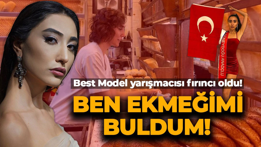 Best model derecesi vardı, fırında çalışmaya başladı! Irmak Öztaş ilk kez konuştu: Ben ekmeğimi buldum!