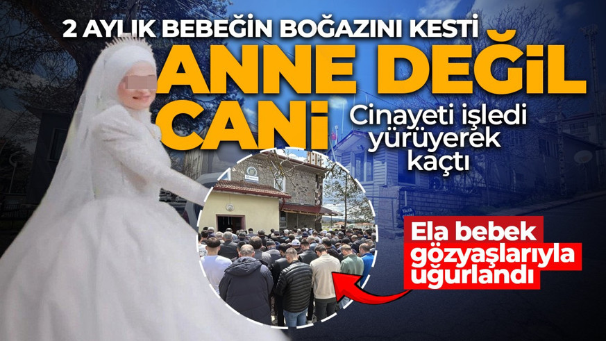 Böyle anne olmaz olsun! 2 aylık bebeğini vahşice öldürdü