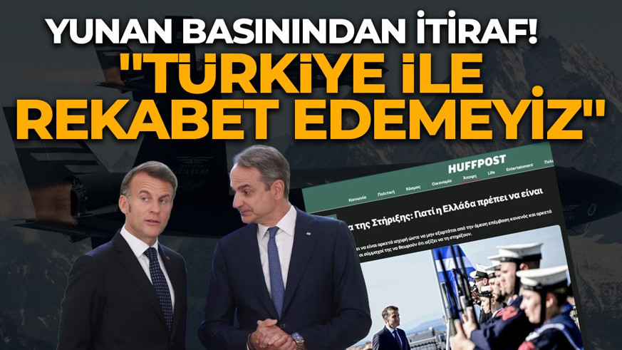 Yunan basınından acı itiraf! "Türkiye ile rekabet edemeyiz"