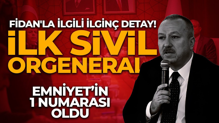 Ali Fidan Emniyet Genel Müdürü oldu! Fidan'la ilgili ilginç detay! İlk sivil 'orgeneral' olmuş