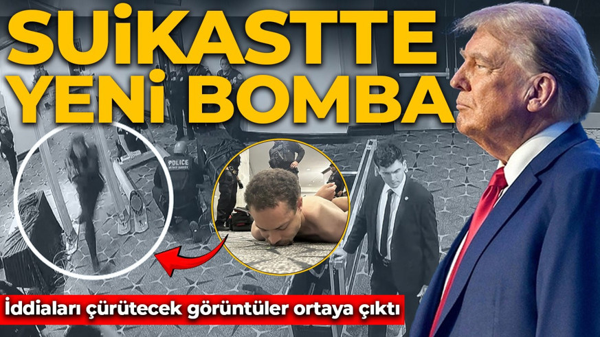 Donald Trump suikastında yeni bomba: Görüntüler ortaya çıktı