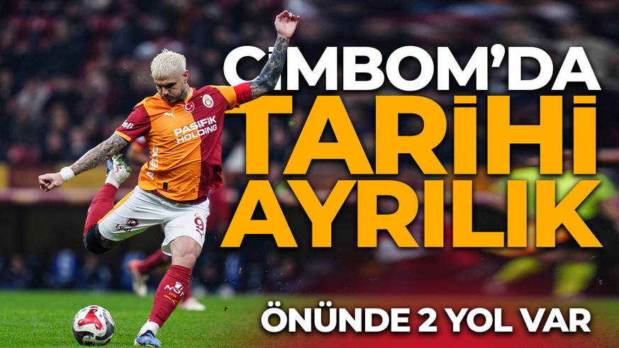 Galatasaray'da tarihi bir dönem bitiyor! Önünde 2 yol  var