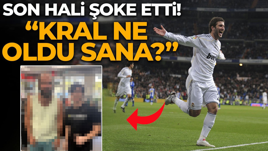 Gören şaştı kaldı! Efsane golcünün son hali şoke etti: Kral ne oldu sana?