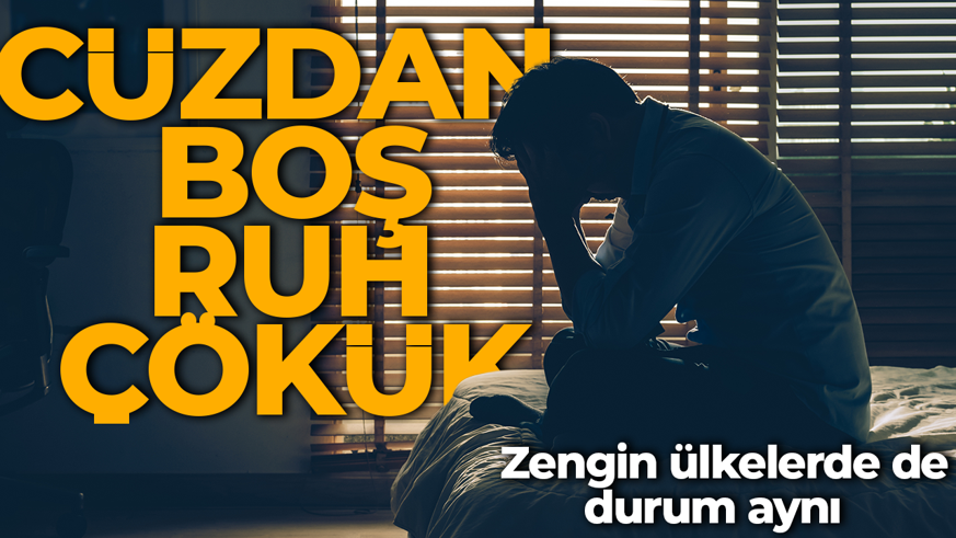 Düşük gelir sadece cebi değil, psikolojiyi de vuruyor! Zengin ülkelerde de değişmiyor