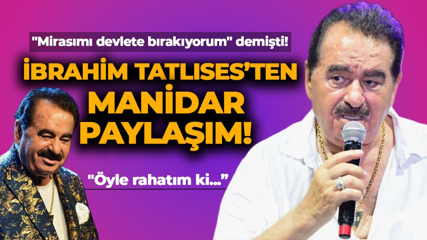 "Çocuklarıma kuruş yok" demişti! Mirasını devlete bırakan İbrahim Tatlıses'ten yeni hamle