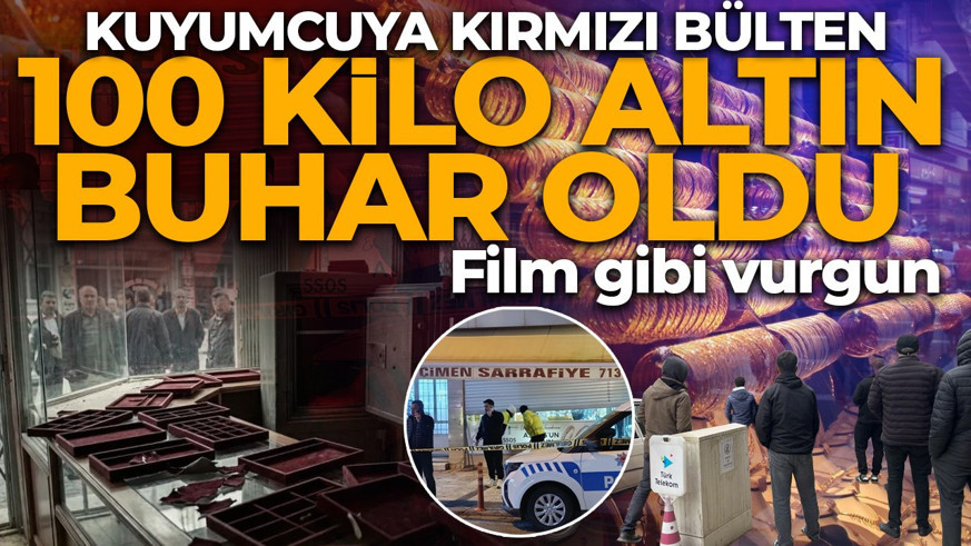 Film gibi vurgun! 100 kilo emanet altında sırra kadem bastı! Kuyumcuya kırmızı bülten!