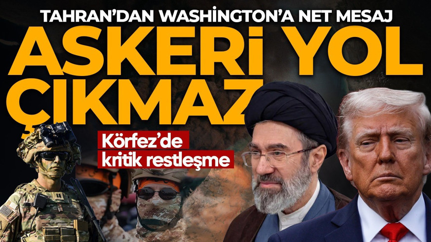Trump tehdit etti! İran'dan yanıt geldi: Kriz askeri yöntemlerle çözülemez