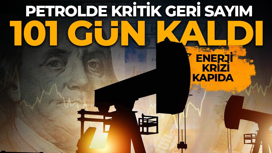 Hürmüz gerilimi petrolü vurdu! Kırmızı alarm geldi: 101 günlük stok kaldı!