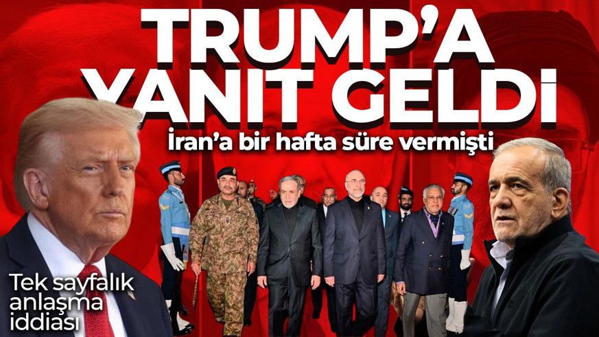 ABD-İran hattında kritik 48 saat! Müzakere masası hareketli! Trump süre verdi, İran 'diplomasiye hazırız' dedi!