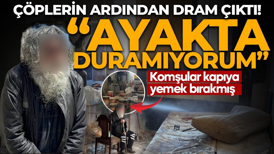 Çöplerin ardından dram çıktı! Kapıyı açan ekipler gördükleri karşında şoke oldu