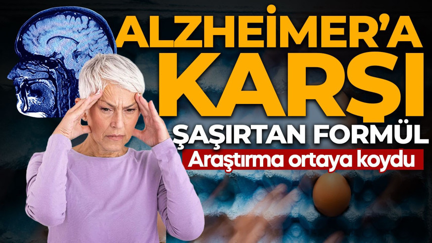 Alzheimer’dan korunmanın yolu basit: 5 yumurta