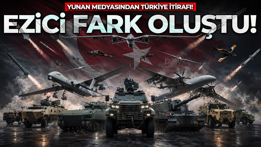 Yunan basınından Türkiye itirafı: Ezici fark oluştu!