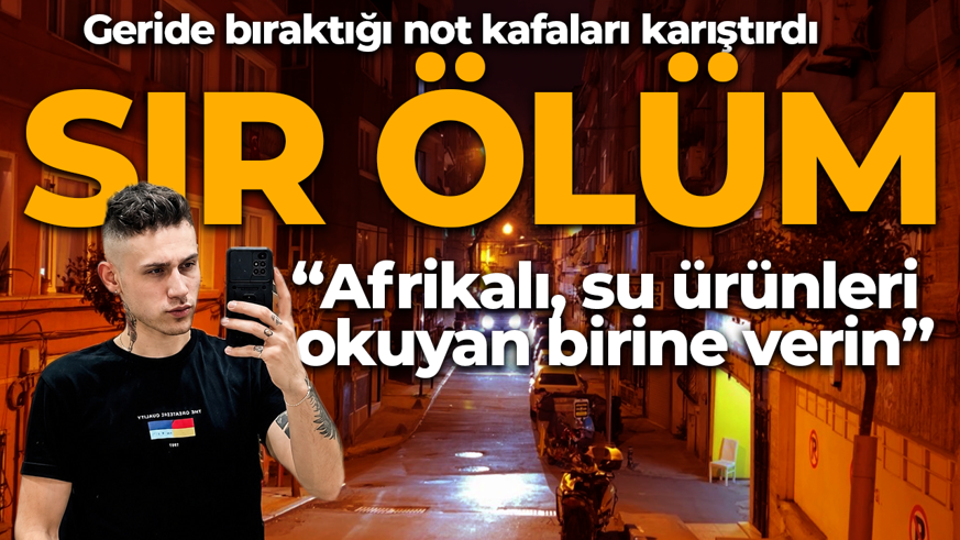 Beyoğlu'nda şüpheli ölüm! Kalbinden vuruldu: "Bilgisayarımı Afrikalı birine verin"
