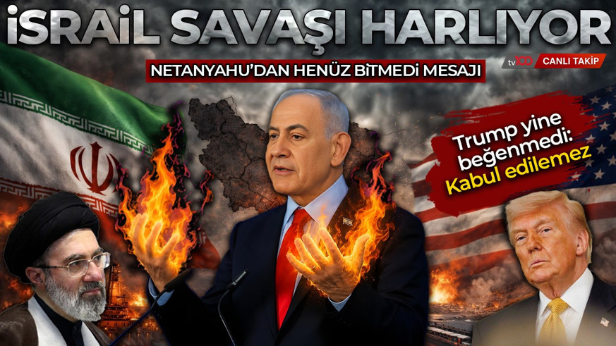 CANLI ANLATIM | İsrail savaşı harlıyor: Henüz bitmedi! İran-ABD gerilim yükseliyor: Trump'ın yine hoşuna gitmedi