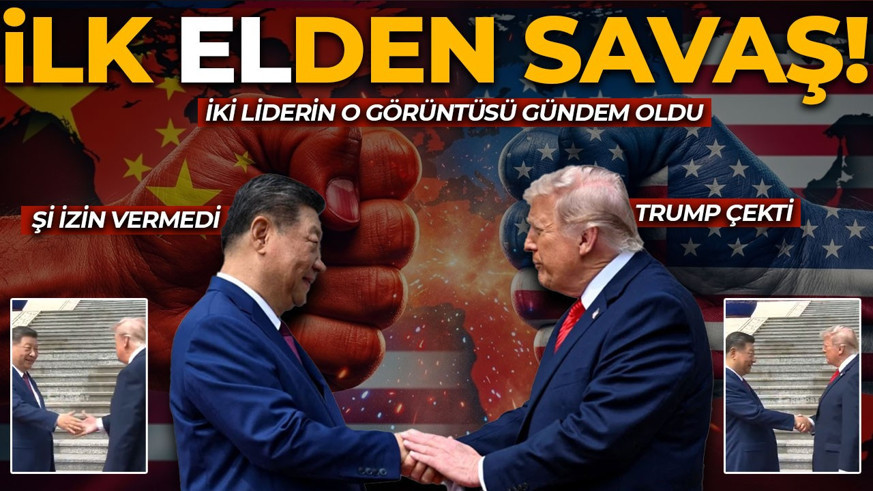 İlk elden savaş! Donald Trump ve Şi Cinping çekişmesi gündem oldu: ABD lideri çekti, Çin lideri izin vermedi