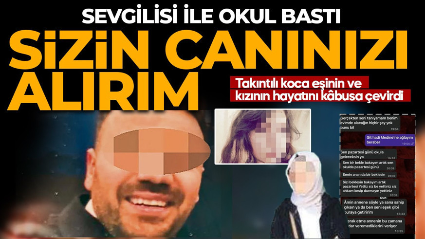 Boşanma süreci kabusa döndü! Takıntılı koca eşinin ve kızının hayatını kâbusa çevirdi: Hem çocuk katili hem eş katili olacağım!