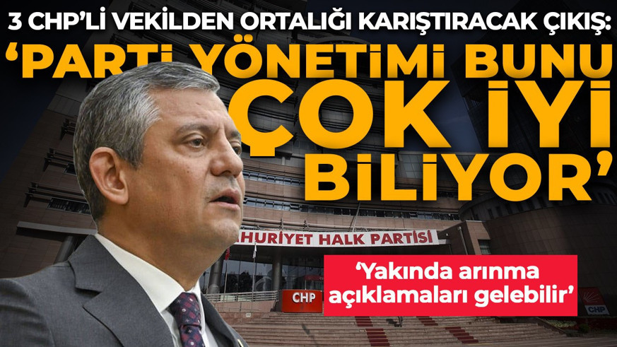 CHP’li 3 vekilden çarpıcı çıkış: Kapatma davası olmadığını parti yönetimi biliyor!