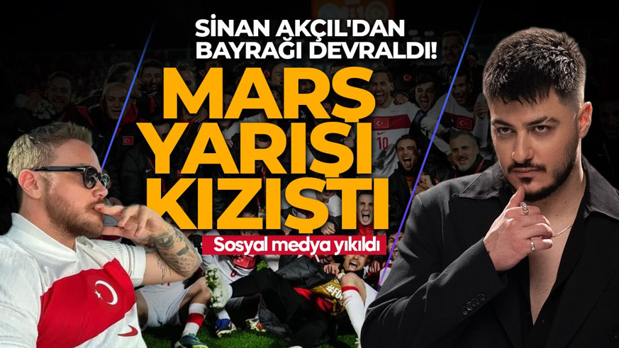Semicenk, Sinan Akçıl'dan bayrağı devraldı! A Milli Takım için marş yazdı, sosyal medya ikiye bölündü