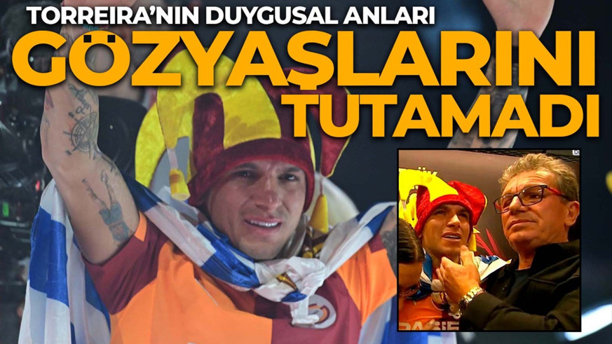 Şampiyonluk kutlamasına damga vuran! Torreira gözyaşlarına hakim olamadı
