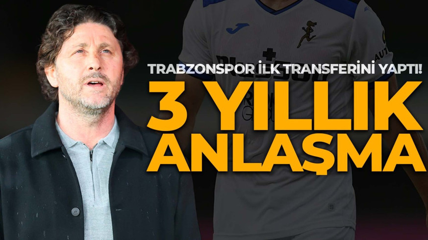 Trabzonspor ilk transferini bitirdi! Üç yıllık sözleşme imzalanacak