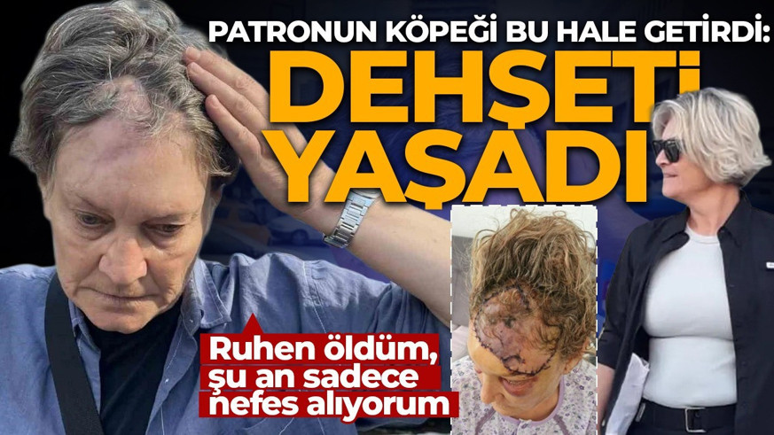 Patronun köpeği dehşet saçtı! Emekli polis dakikalarca yaşam mücadelesi verdi: Ruhen öldüm