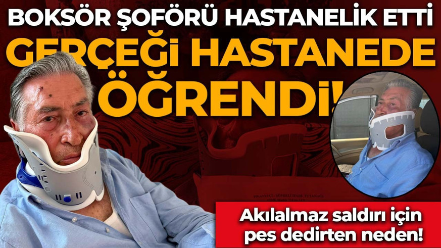 Litvanyalı boksör şoförü hastanelik etti! Akılalmaz saldırı için pes dedirten neden: Gerçeği hastanede öğrendi!