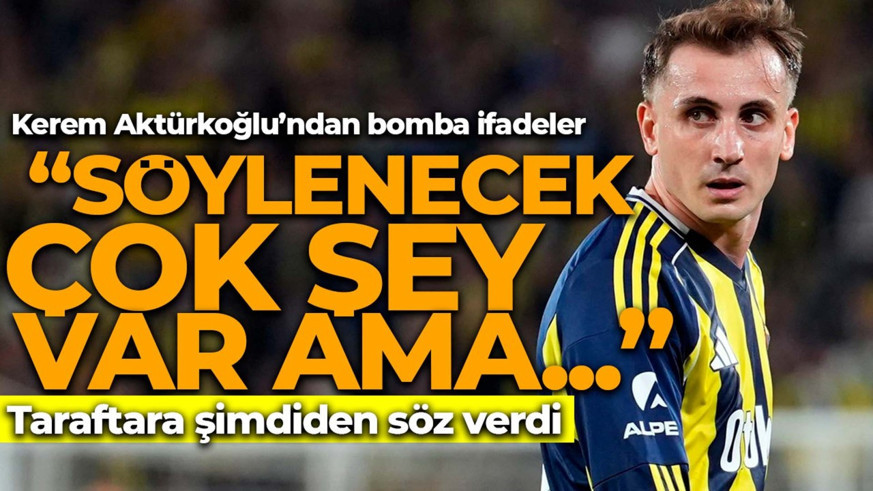 Kerem Aktürkoğlu’ndan Eyüpspor maçı sonrası olay sözler: “Söylenecek çok şey var ama kırmak, dökmek istemiyorum”